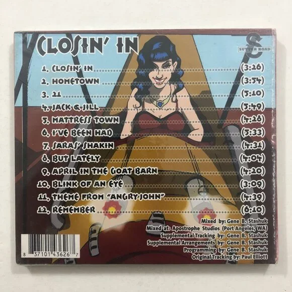 Closin' in by Fat Chance (CD, 2007) DC Rock & Roll Band Dance Brand New Sealed - Picture 2 of 3